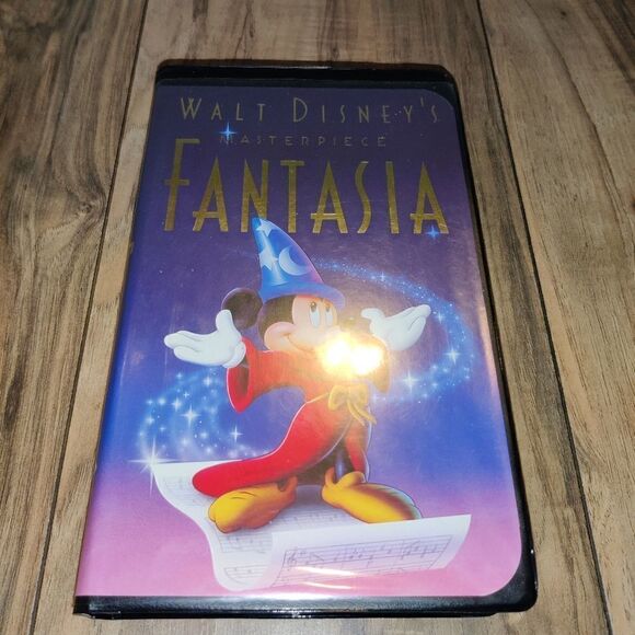 Walt Disney's Masterpiece Fantasia (VHS, 1991) Clamshell 1132 - Picture 1 of 5